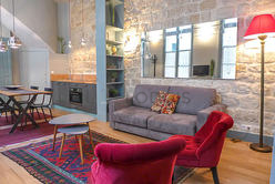 Wohnung Paris 4° - Wohnzimmer