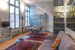 Wohnung Paris 4° - Wohnzimmer