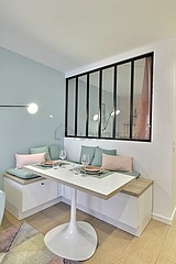 Wohnung Paris 20° - Wohnzimmer