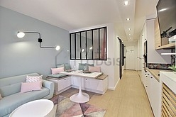 Wohnung Paris 20° - Wohnzimmer