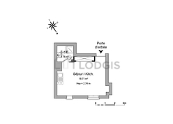 Apartamento Paris 11° - Salaõ