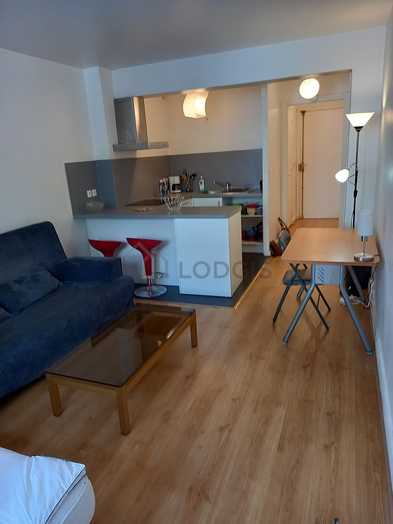 Séjour d'un appartement à Paris