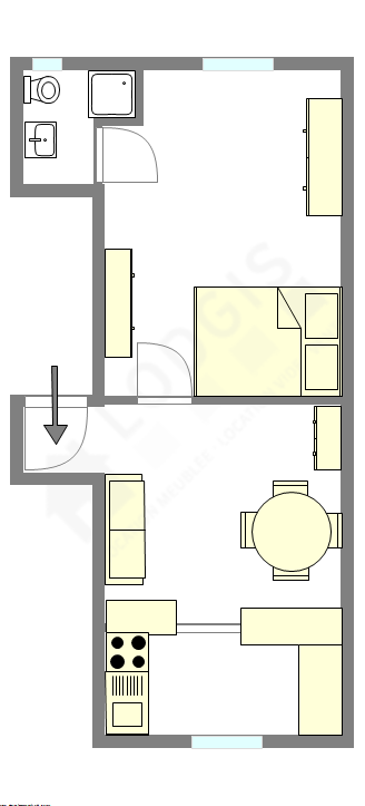 アパルトマン パリ 7区 - レイアウト
