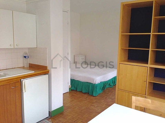 Living room with windows