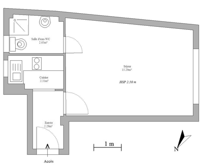 Appartamento Parigi 7° - Piantina interattiva