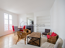 Wohnung Paris 6° - Wohnzimmer