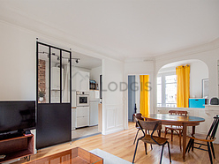 Apartment Paris 20° - Living room