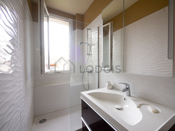 Bathroom equipped with separate shower