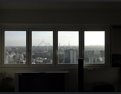 Wohnung Courbevoie - Wohnzimmer