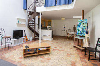 Buttes Chaumont Париж Paris 19° 1 спальня Квартира