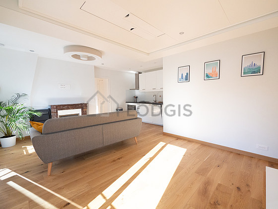 Living room with double-glazed windows