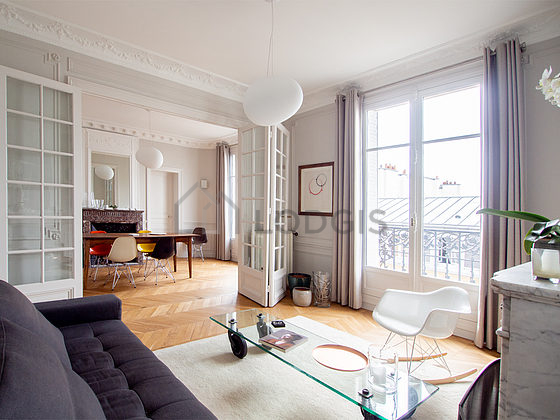 Very bright living room