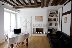 Apartment Paris 5° - Living room