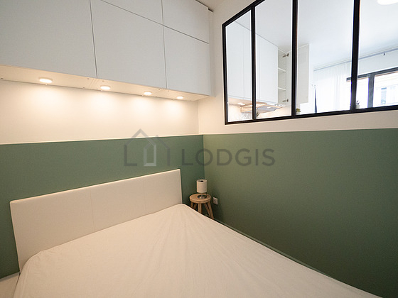 Bedroom with windows