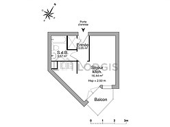 アパルトマン Toulouse Centre