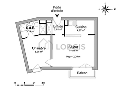 Wohnung Bordeaux Centre