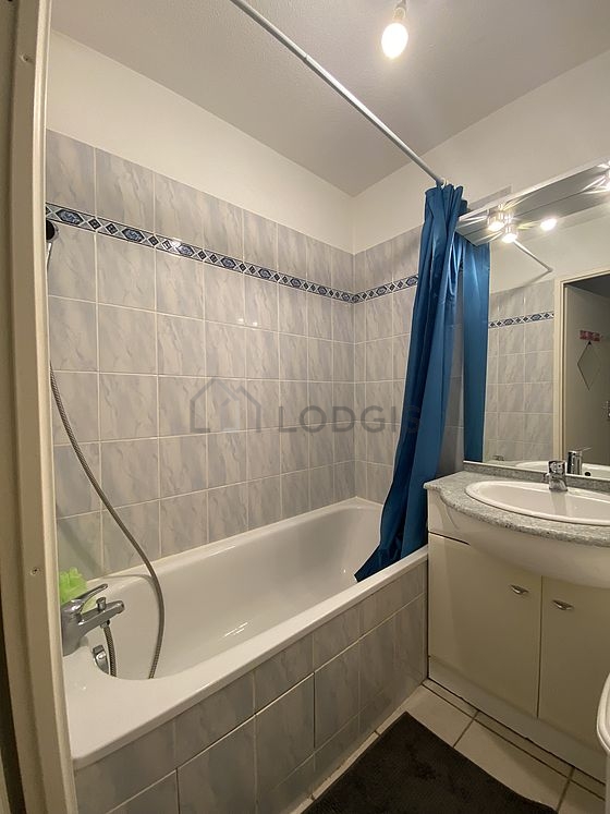 Bathroom equipped with bath tub