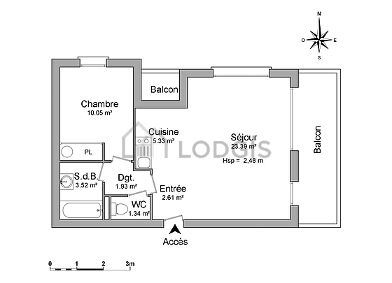 Квартира Toulouse Centre - 