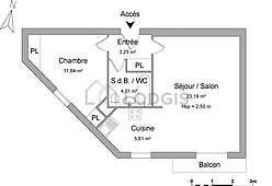 Wohnung Toulouse Centre