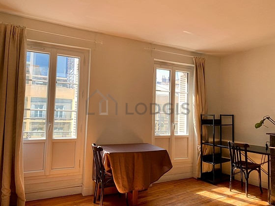 Living room with double-glazed windows