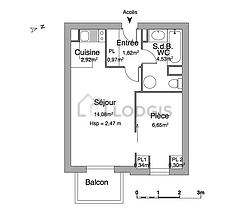 Wohnung Toulouse Centre