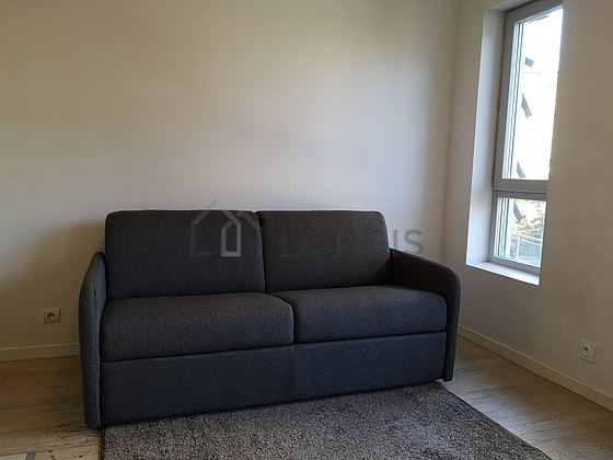 Living room with double-glazed windows
