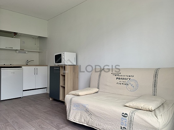 Séjour très calme équipé de 1 canapé(s) lit(s) de 140cm, canapé, 1 chaise(s)