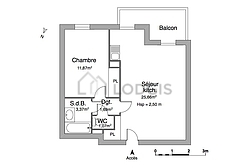 Wohnung Toulouse Centre