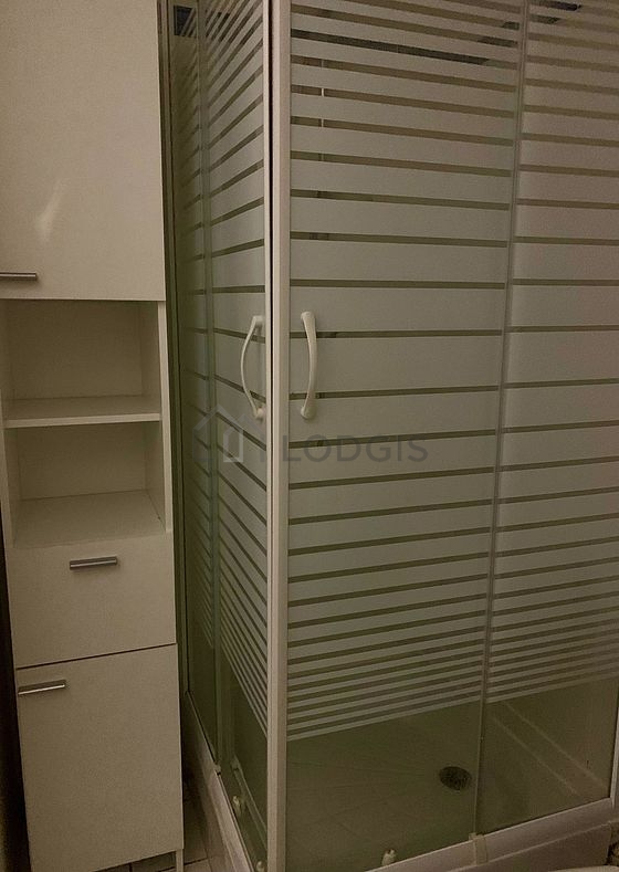 Bathroom equipped with washing machine