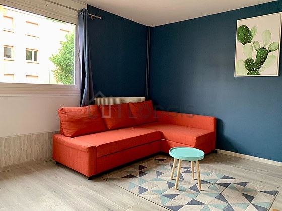 Living room with double-glazed windows