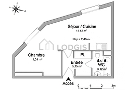 Wohnung Toulouse Centre