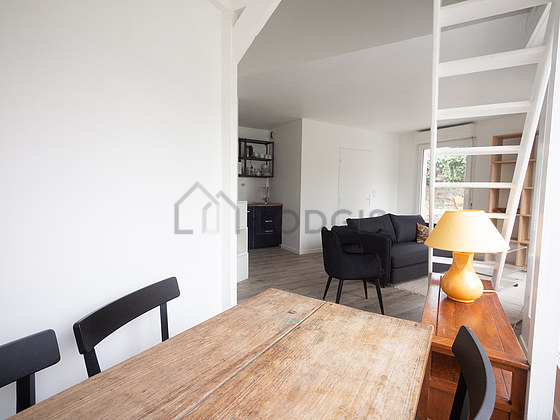 Séjour d'un appartement à Paris