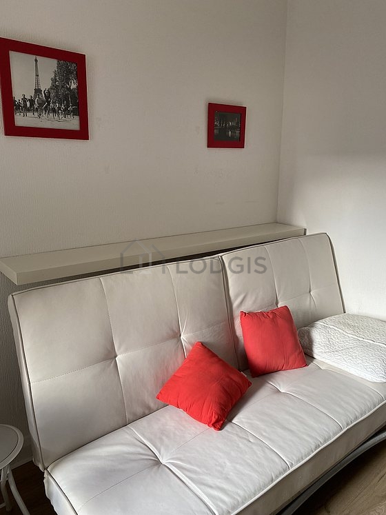 Séjour d'un appartement à Paris