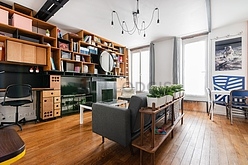 Wohnung Paris 14° - Wohnzimmer