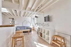 Wohnung Paris 5° - Wohnzimmer