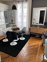 Wohnung Paris 14° - Wohnzimmer