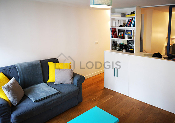 Living room with double-glazed windows