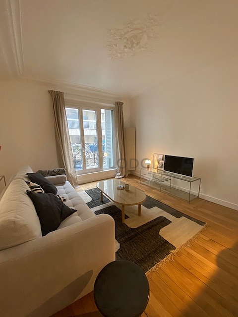 Living room with double-glazed windows