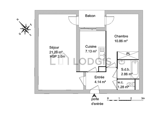 Toilets separated from the bathroom
