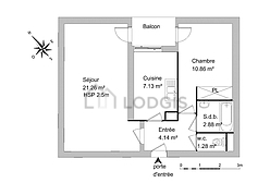 Apartamento Montpellier Centre - WC