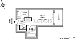 Appartamento Hôpitaux-Facultés - Sala da bagno