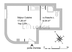 Appartement Montpellier Centre - Salle de bain
