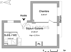 Appartamento Montpellier Centre - Sala da bagno