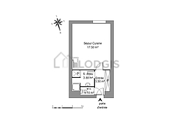 Wohnung Hôpitaux-Facultés - Badezimmer