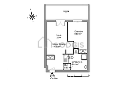 Apartamento Hôpitaux-Facultés