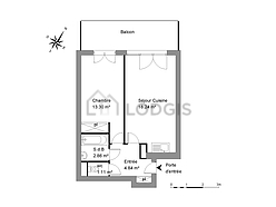 Wohnung Montpellier Centre - Badezimmer