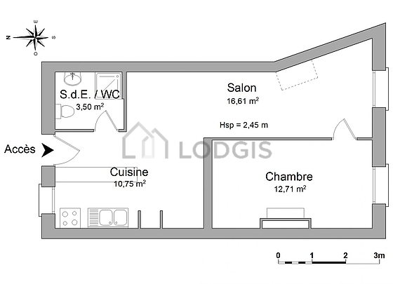 Wohnung Montpellier Centre - 
