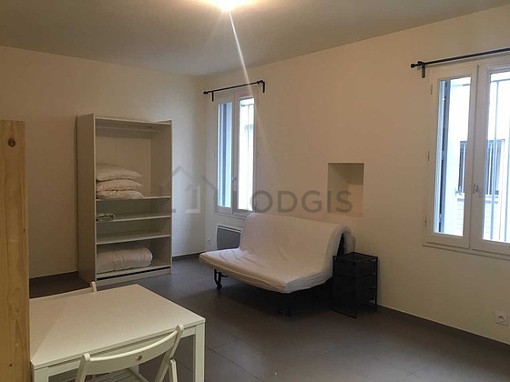 Séjour d'un appartement à Paris