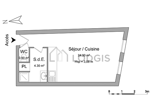 Apartamento Centre ville - 