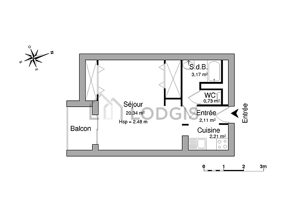 Appartement Centre ville - 